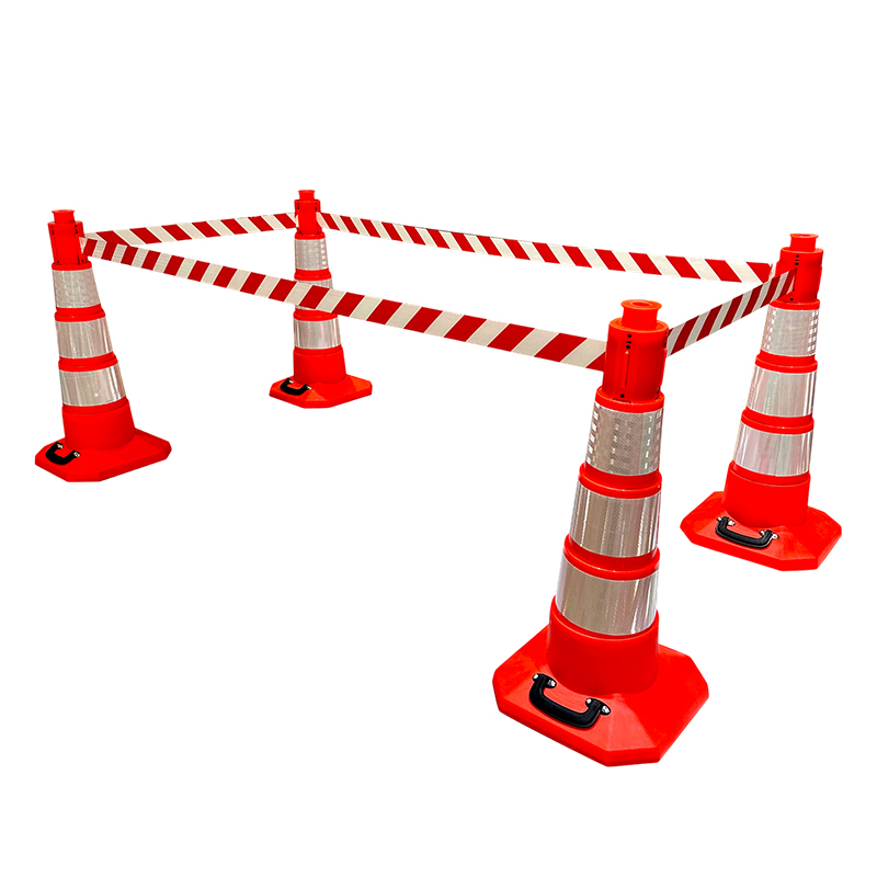 Road Traffic Cone - Foldable High Gloss Reflective Traffic Cone