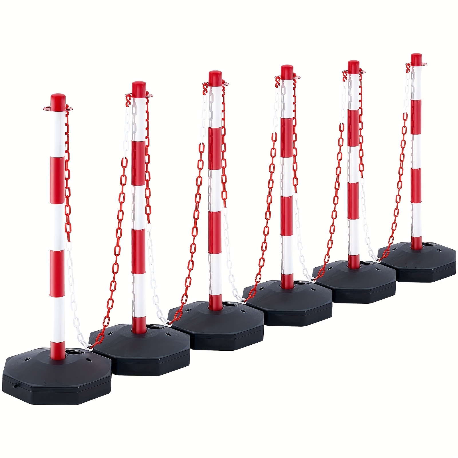 Road Traffic Cone - 6 Pieces of Traffic Marking Warning
