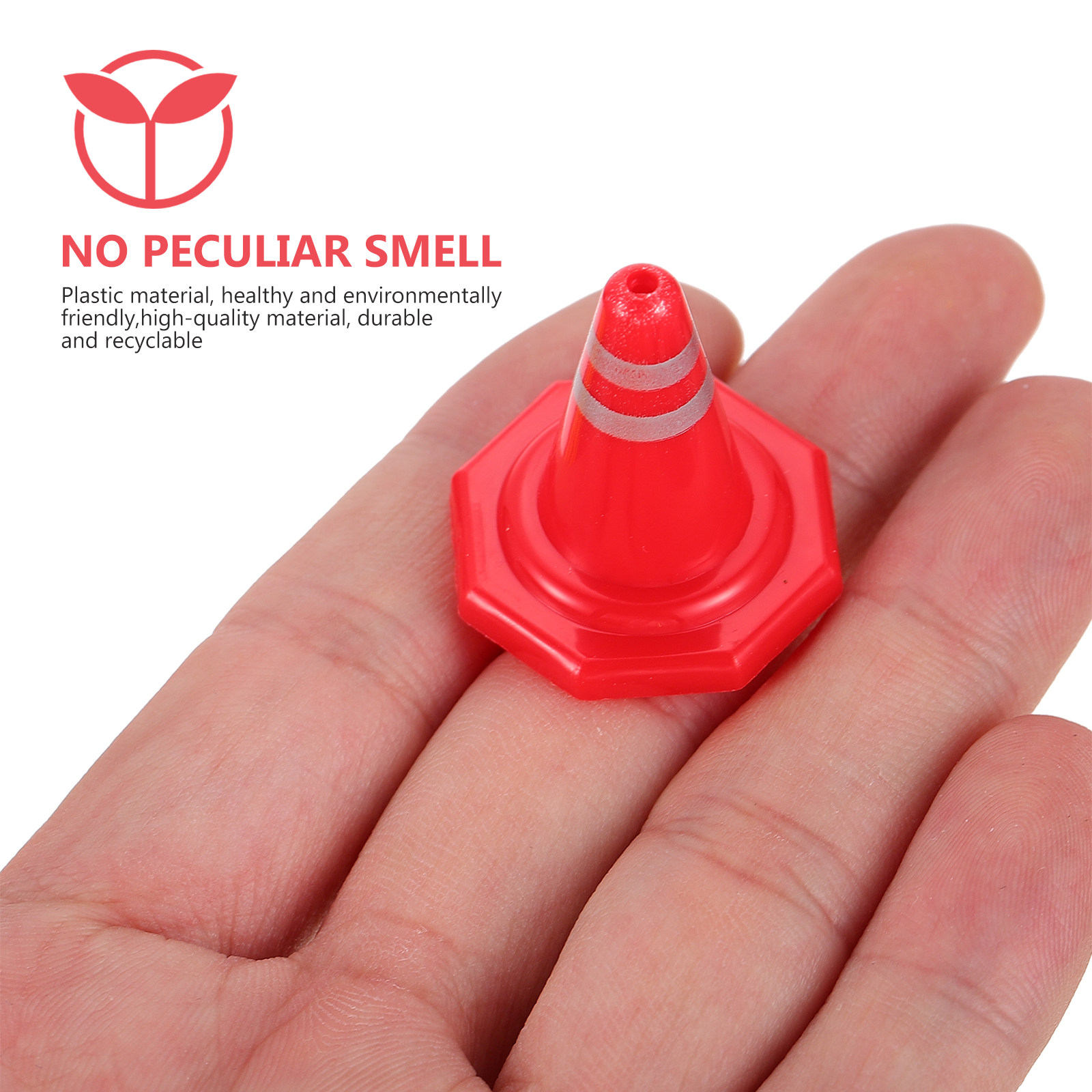 Road Traffic Cone - Eco Friendly Non Toxic Plastic Traffic