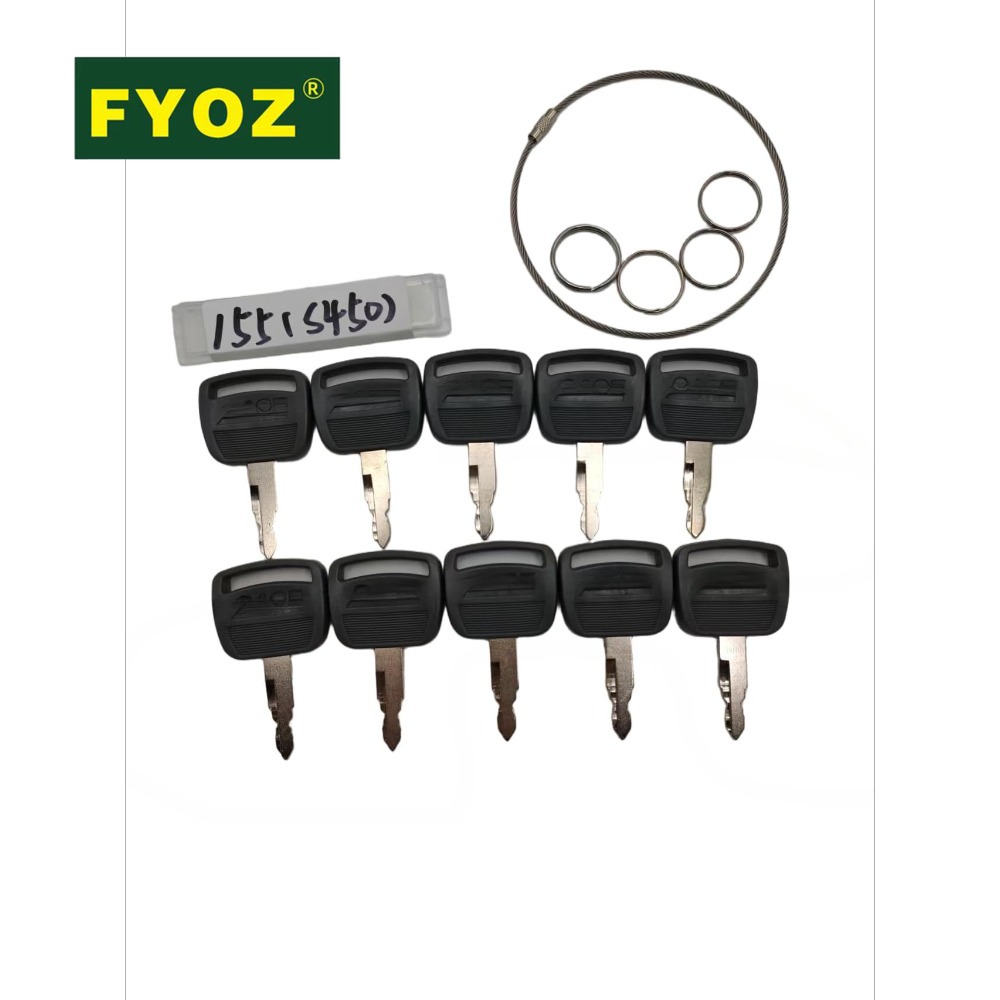 10pcs Excavator Keys S450 For  - đánh giá và giá Heavy Equipment Komatsu