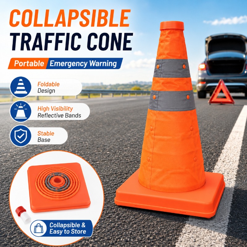 Portable Collapsible Traffic C - đánh giá và giá Road Traffic Cone