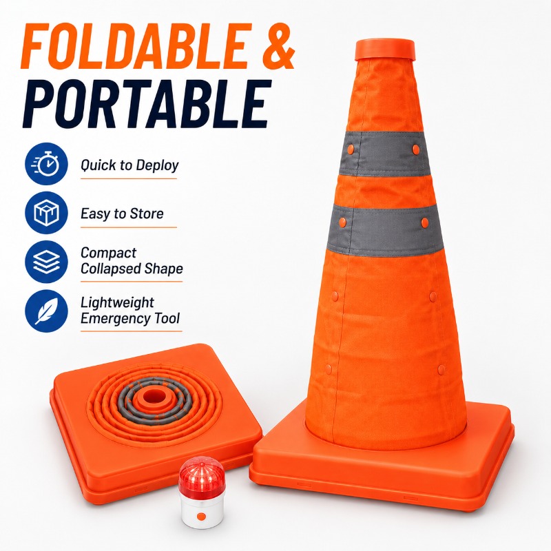 Portable Collapsible Traffic C - đánh giá và giá Road Traffic Cone