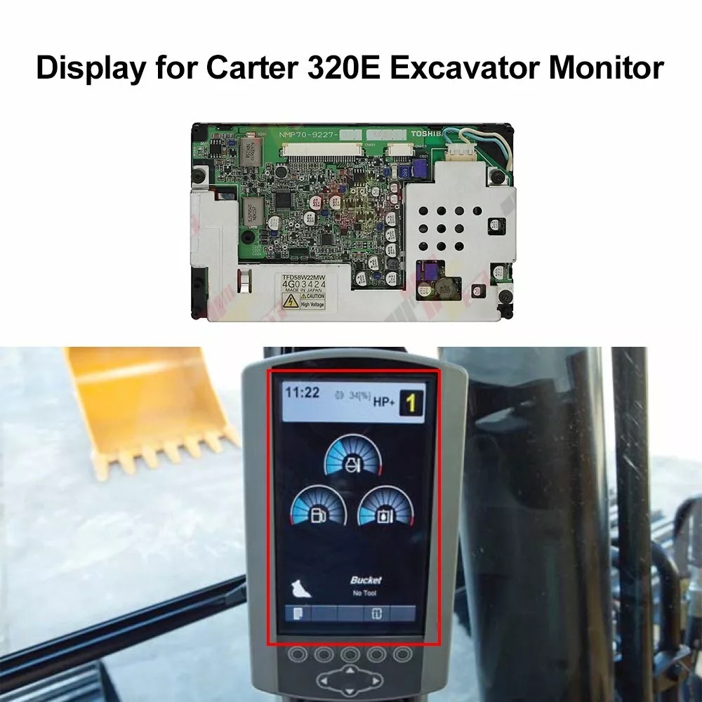Display For Carter E320 323 33 - đánh giá và giá Heavy Equipment Hitachi