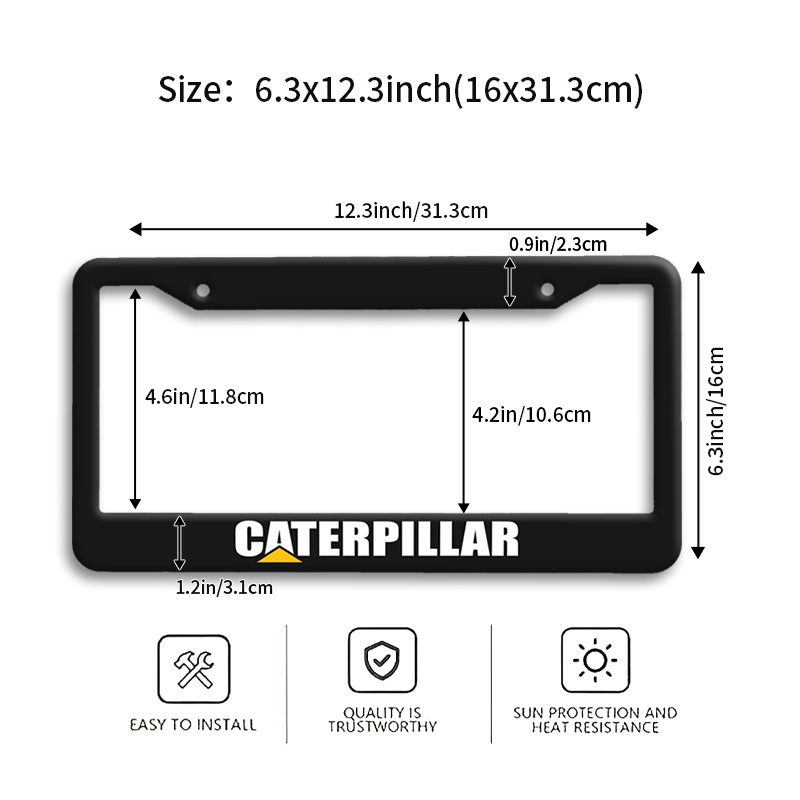 CATERPILLAR Car License Plate  - đánh giá và giá Heavy Equipment License