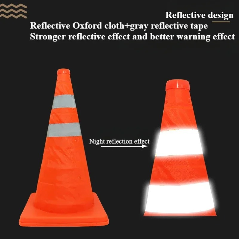 Foldable Traffic Reflective Sa - đánh giá và giá Road Traffic Cone