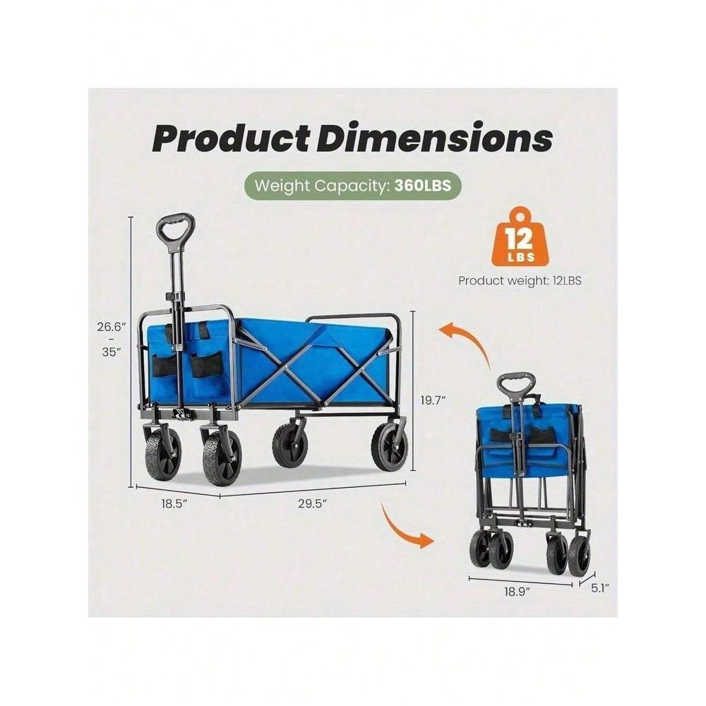 Heavy Duty Folding Utility Wag - đánh giá và giá Heavy Equipment Tires