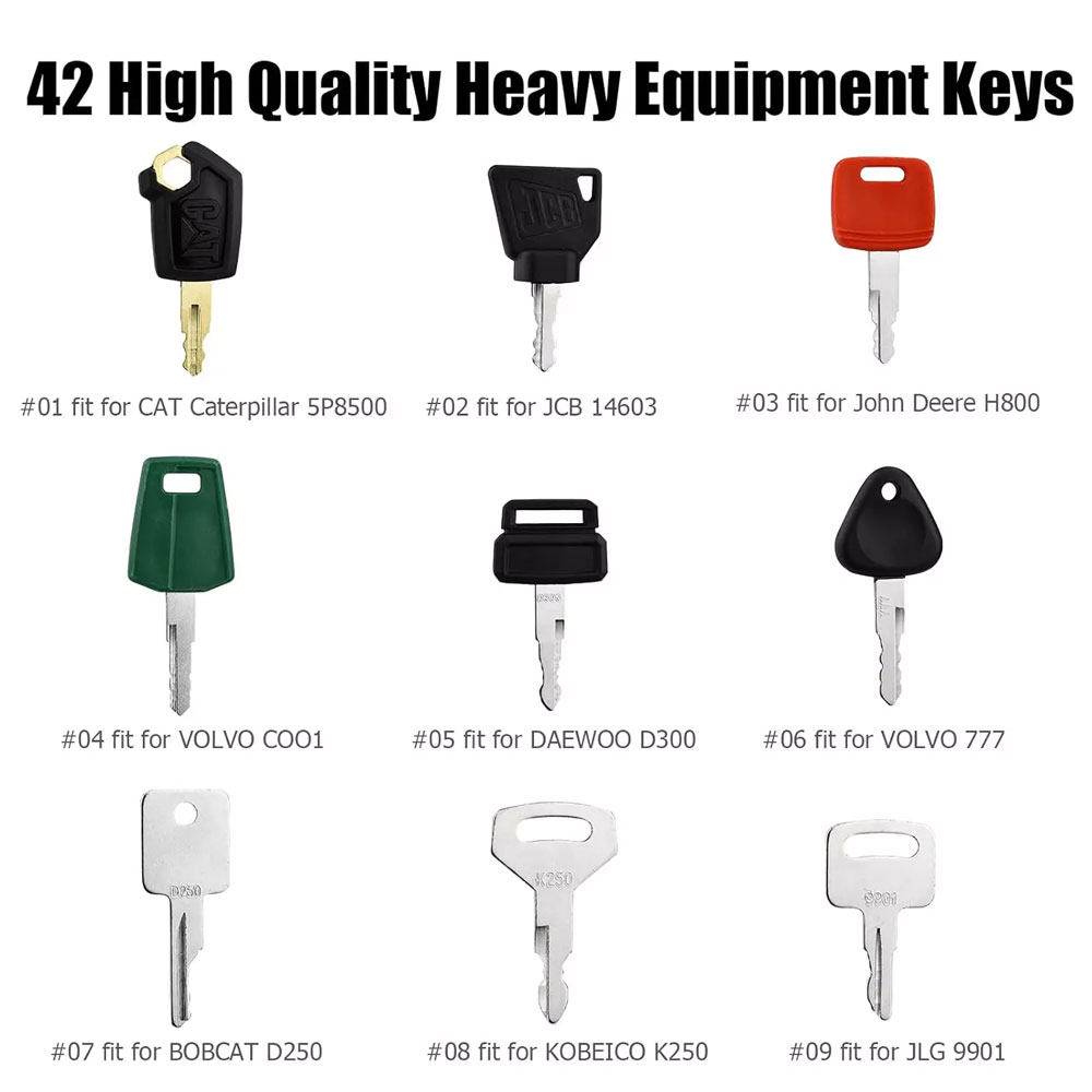 42 Keys Heavy Equipment Constr - đánh giá và giá Heavy Equipment Hitachi