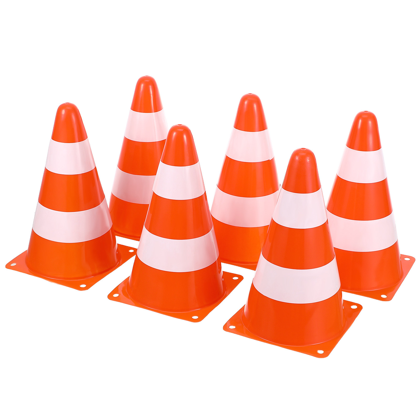 6Pcs Traffic Cones Bright Colo - đánh giá và giá Road Traffic Cone