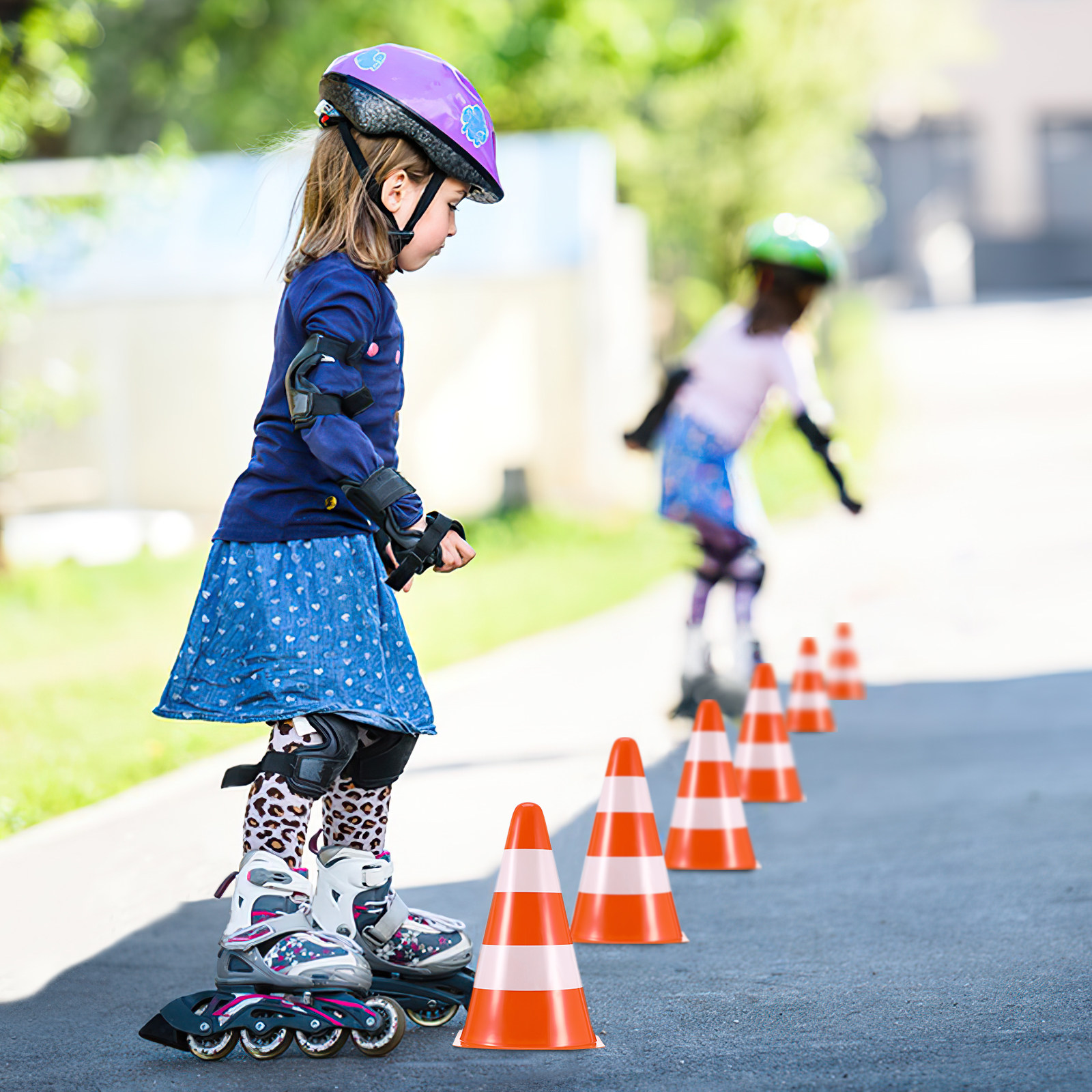 6Pcs Traffic Cones Bright Colo - đánh giá và giá Road Traffic Cone